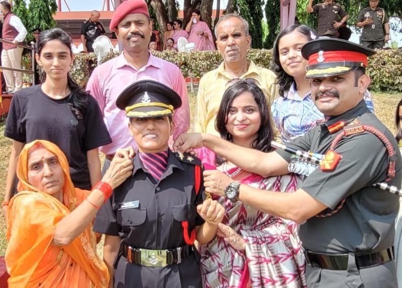 Galwan braveheart's wife commissioned into Indian Army, posted to Ladakh