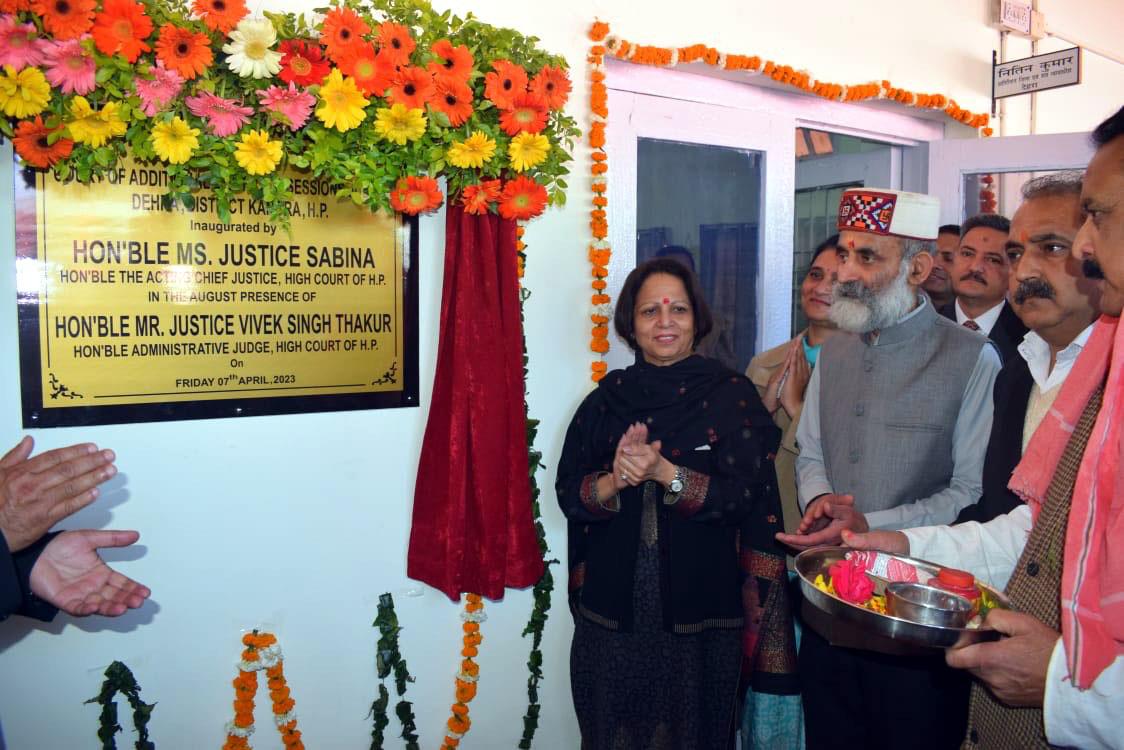 Courts inaugurated at Dehra, Nurpur