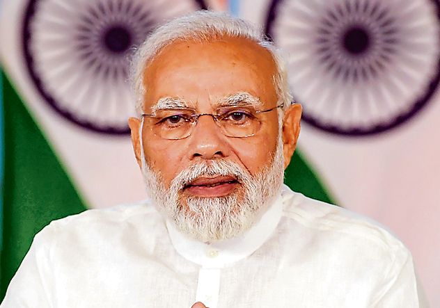 Be ready for emerging threats: PM Modi to forces