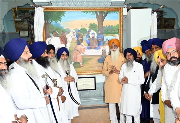 Three portraits, 2 paintings displayed at Central Sikh Museum in Golden Temple