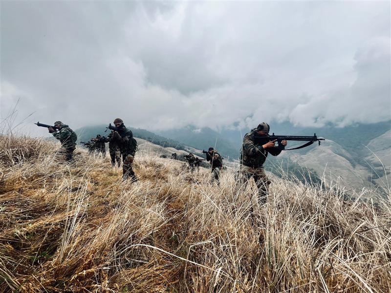 India tests battle readiness on China border