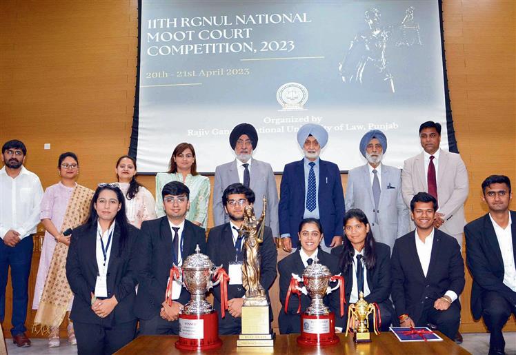 Delhi institute wins RGNUL moot court contest, pockets Rs 30K award