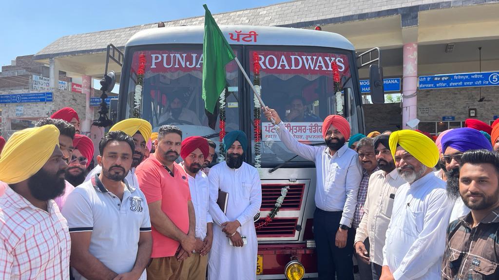 Punjab Roadways starts bus service from Patti to Shimla