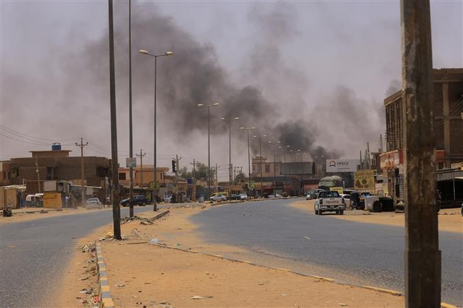 Sudan military rivals fight for power; 56 civilians killed, 595 people,  including combatants, injured
