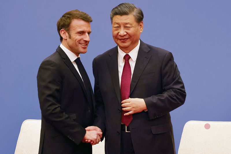 Macron undercuts US efforts to rein in China
