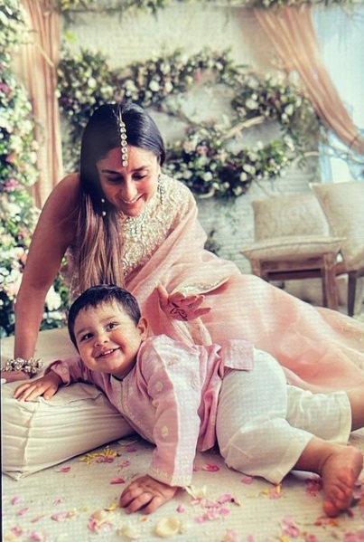 Kareena Kapoor is a happy mother as son Jehangir serves her Sunday breakfast, pic inside