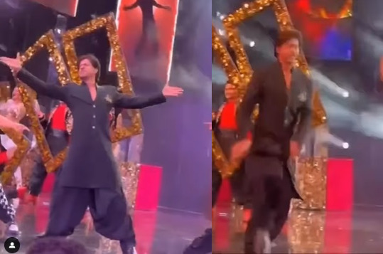 Shah Rukh Khan steals the show with his 'Pathaan' moves, 'Ambani ke ghar party rakhoge to...'
