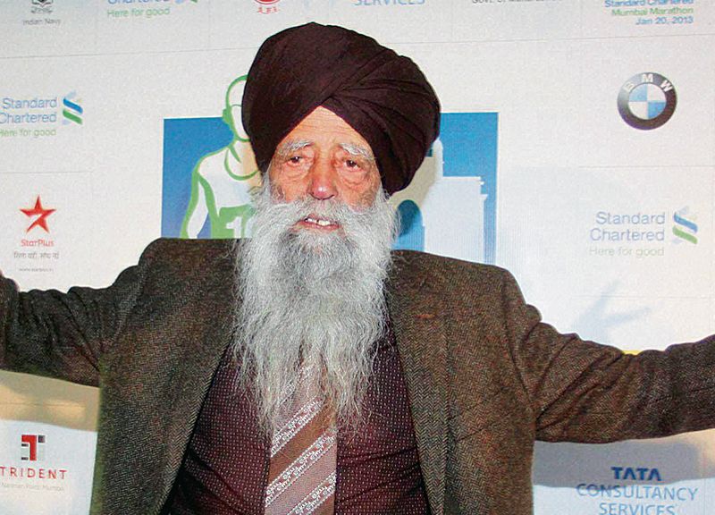 What keeps Fauja Singh going