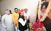 SP chief Akhilesh Yadav visits Parkash Singh Badal’s village, pays tribute to SAD patriarch