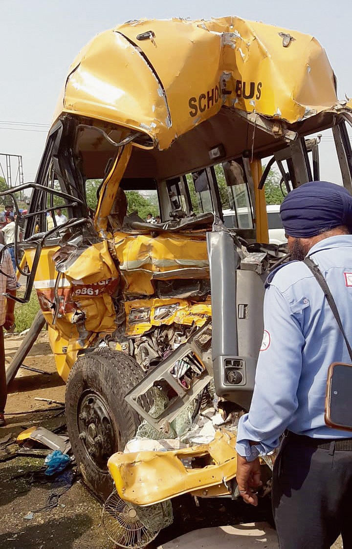 48 students among 54 injured as buses collide head-on in Jagraon