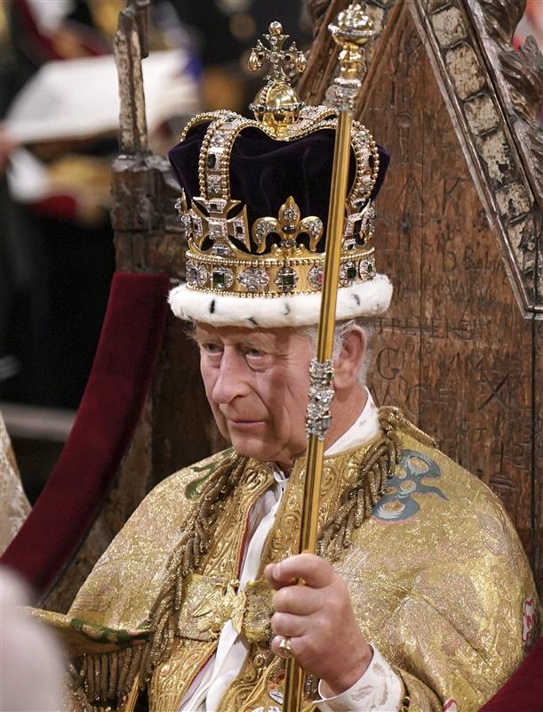 In pictures: Charles crowned King of UK amid spectacular pomp and pageantry