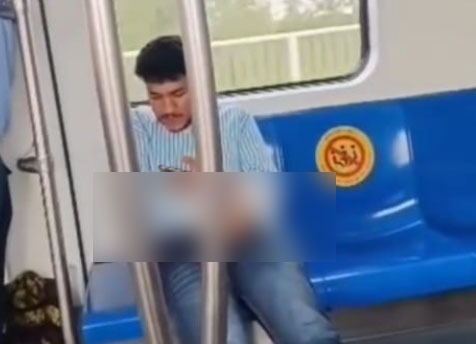 Delhi police release photo of man masturbating in Metro, seek public help to identify him