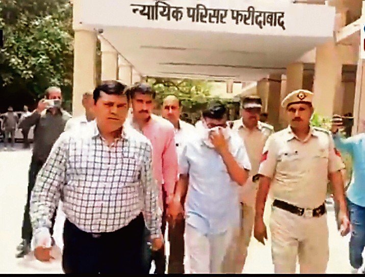 Arrested IAS officer sent to four-day police custody in Faridabad