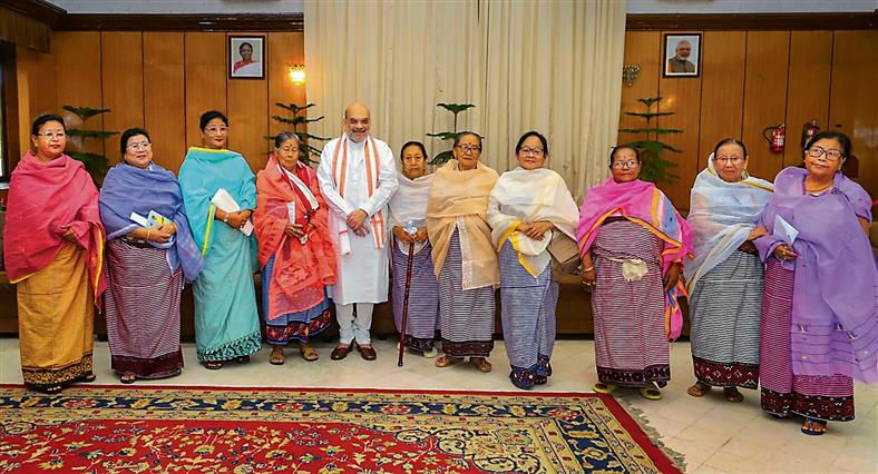 Peace a 'priority', Shah meets Kuki, Meitei groups