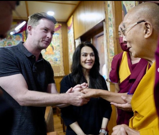 Preity Zinta says 'meeting Dalai Lama was everything she hoped for' on  Dharamsala trip, hubby Gene Goodenough accompanies : The Tribune India