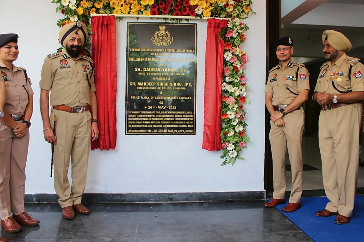 120-kW solar power plants to feed 13 police stations