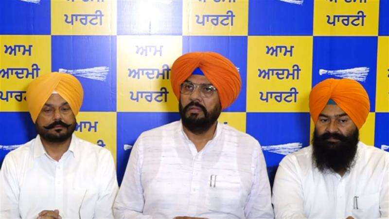 AAP questions SGPC chief Dhami for seeking votes for SAD candidate in Jalandhar bypoll