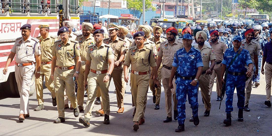 Operation Vigil: Amritsar Cops take out flag marches, search railway station, mall