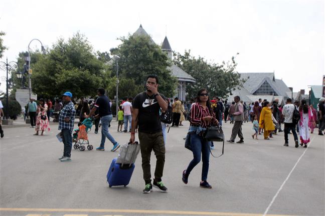 Hotel occupancy goes up to 90 pc as tourists head to Shimla to escape heat