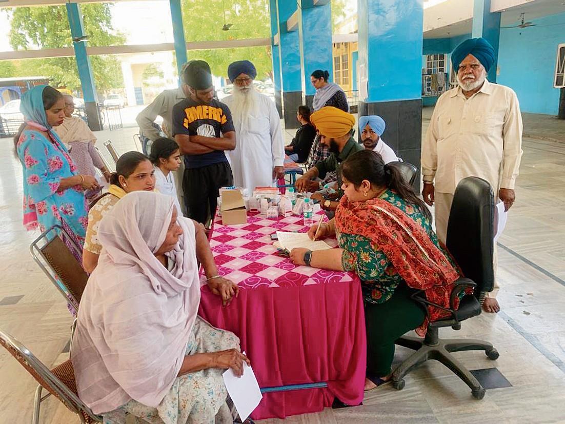 100 screened at health camp, one found carrying hepatitis virus, no HIV-positive