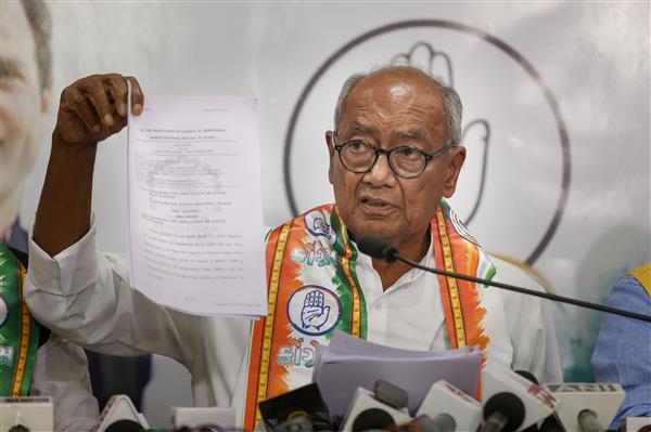 If voted to power in MP, Congress will jail BJP, Bajrang Dal men for ‘spying’ for ISI: Digvijaya Singh