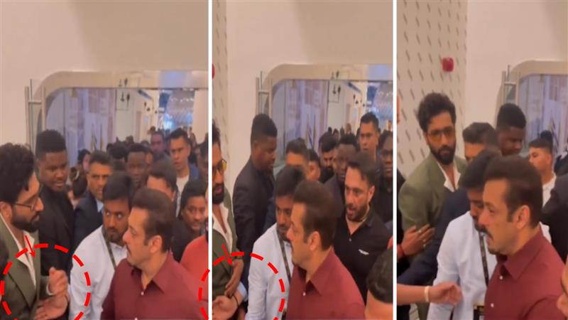 Viral video: Did Salman Khan's security stop Vicky Kaushal at IIFA 2023?