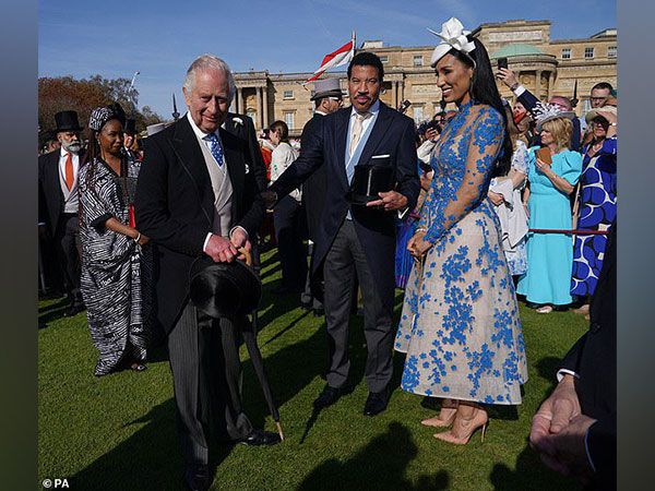 King Charles hosts singer Lionel Richie at garden party ahead of coronation