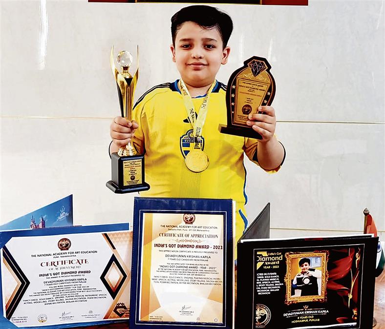 8-yr-old prodigy bags kids award