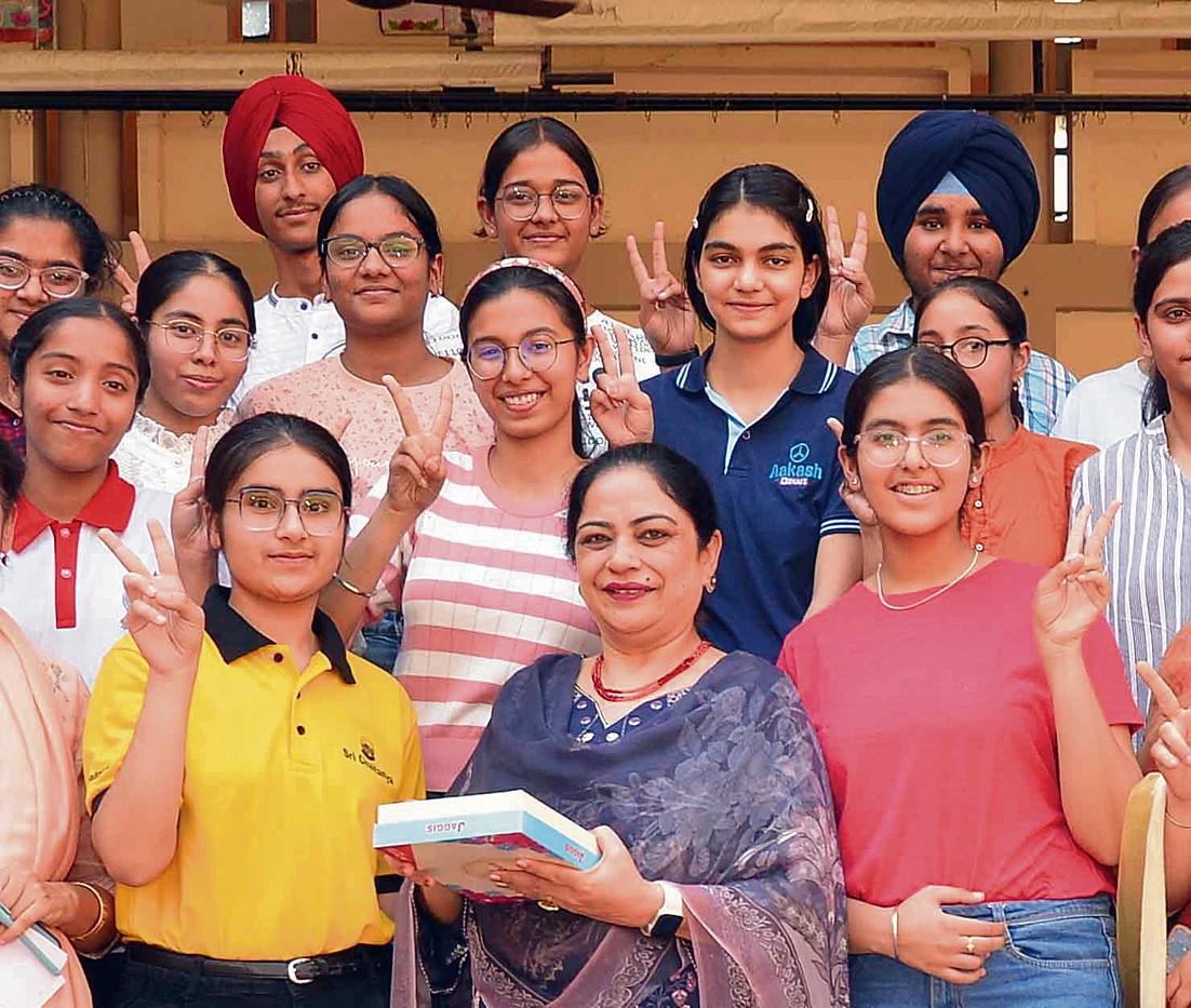 CBSE X results: Simrandeep Kaur from Scholar Fields excels with 99% ...