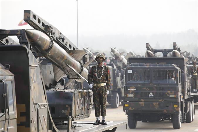 Myanmar military imported $1 billion in weapons since 2021 coup: UN report  : The Tribune India