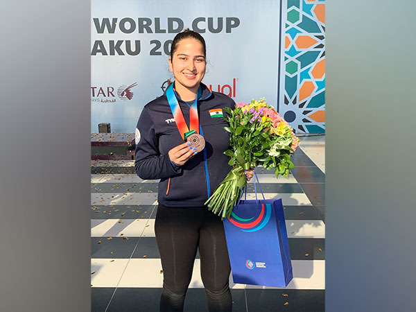 ISSF World Cup: Rhythm Sangwan clinches bronze in women's 10m air pistol
