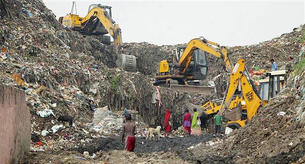 No solution to mountains of waste in sight
