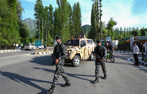G20 meet: From Zabarwan hills to Dal Lake, Srinagar under watchful eyes of security personnel ahead of Monday event