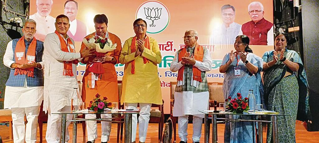 Executive meet: BJP focuses on forming govt for 3rd time in Haryana