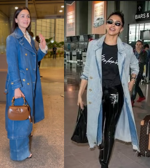 Alia Bhatt trolled for 'copying' Deepika Padukone in her latest airport look