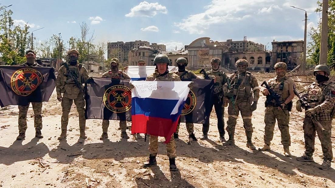 Russian mercenary group claims capture of Bakhmut