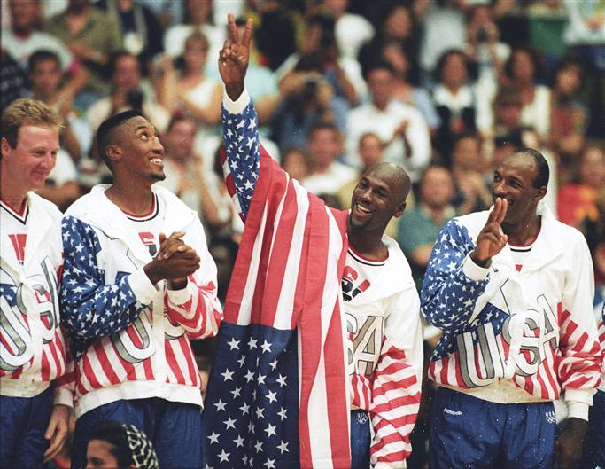 Basketball star Micahel Jordan's Olympic jersey fetches over $3 million at auction