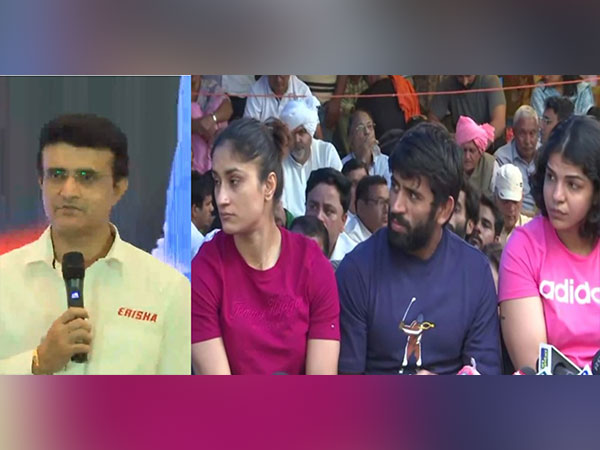 Let them fight their battle, hopefully it will be resolved: Sourav Ganguly on wrestlers’ protest