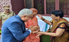 Vice President Jagdeep Dhankar meets his school teacher in Kerala