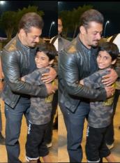 Salman Khan hugs young boy amid tight security, 'most misunderstood superstar' say fans: Watch