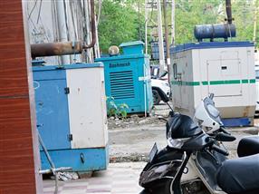 Gensets on govt land add to parking woes in Patiala