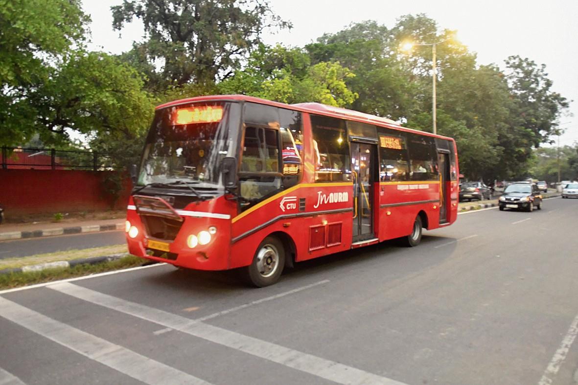 All Chandigarh Transport Undertaking diesel buses of local routes to run on CNG