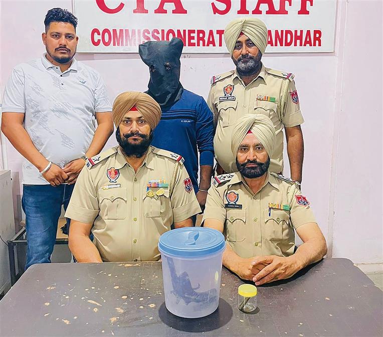 WB man held with illegal pistol