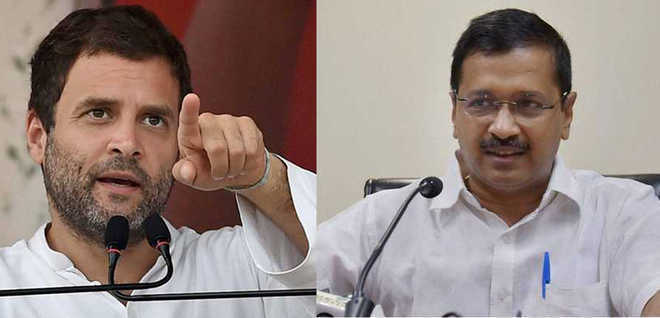 'Need to forget differences and move forward together': Kejriwal tells Rahul over Centre's Delhi ordinance