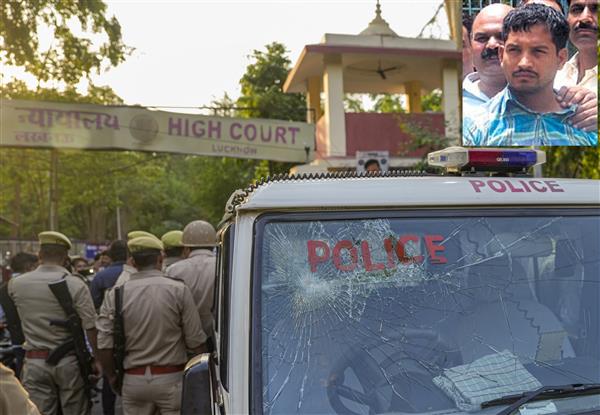 Gangster Sanjeev Maheshwari Jeeva shot dead on Lucknow court premises