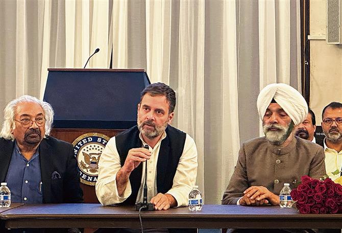 Oppn joining hands for 'alternative vision' for India: Rahul in US