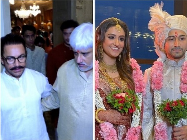 Aamir Khan, Sunny Leone attend Vikram Bhatt's daughter Krishna Bhatt's wedding ceremony