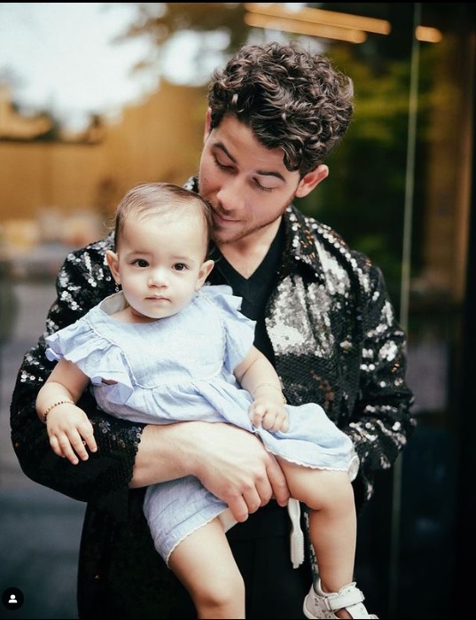 Nick Jonas can't take his eyes off Malti Marie; netizens say 'like daddy, like daughter'