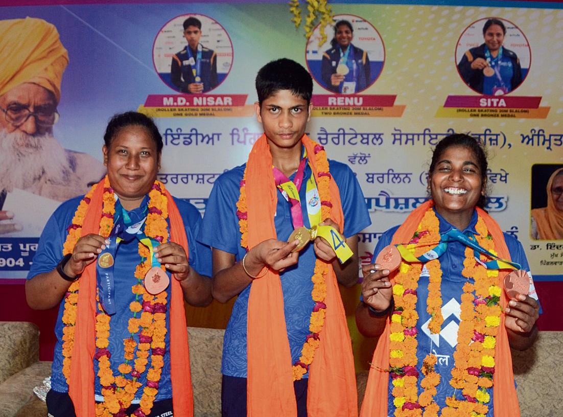 Special Olympics: Pingalwara athletes get rousing welcome : The Tribune  India
