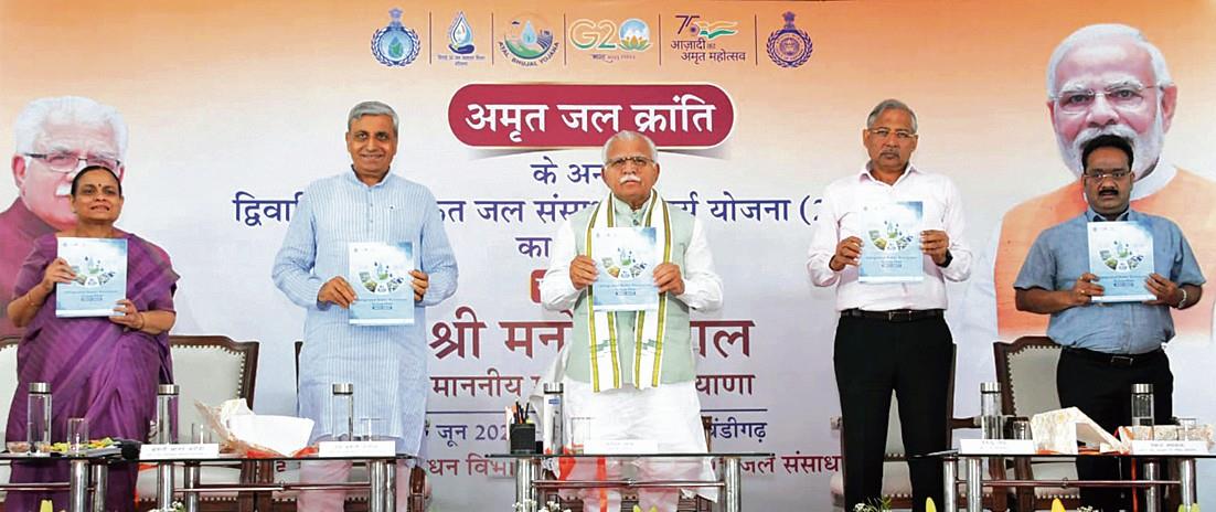 Haryana plans to cut water deficit by 50% in 2 years